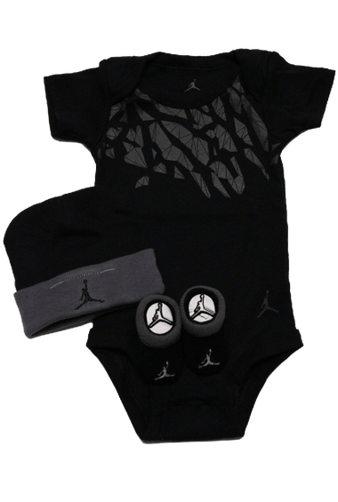 Air Jordan Baby infant 3Pcs sets bodysuit layette oneies