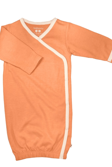 Babysoy Baby Girls' Kimono Bundler (Baby) Cantaloupe 0 3 Months